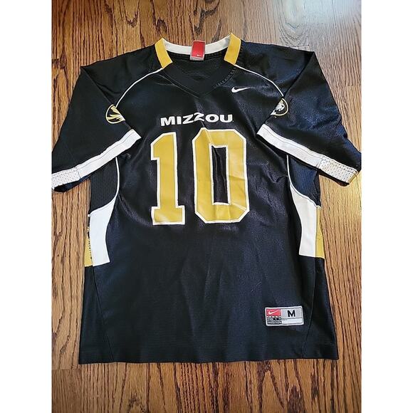 adidas Other - Nike Missouri Tigers Football Jersey Size Youth Medium Boys Black College NCAA